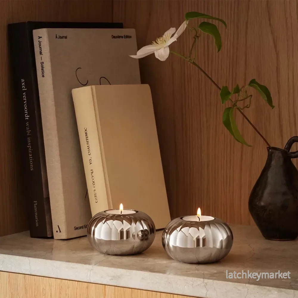 Bernadotte Tealight Candleholder Set 2 Pcs - Bild 2