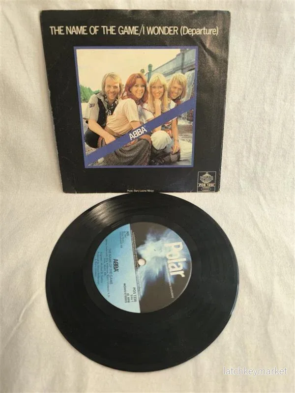 ABBA – The Name of the Game I Wonder (Departure) (7” Vinyl, 1977) - Bild 2