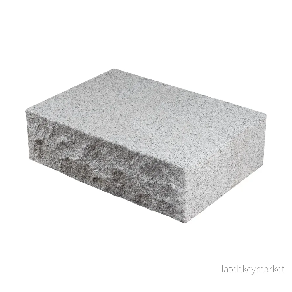 Stentrappa Bergama Granit Premium Grå 500x350x150 Stentrappa Bergama Granit Premium Grå 500x350x150