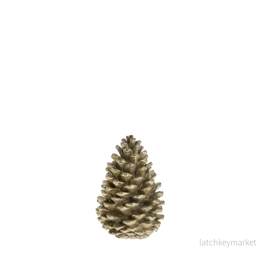 Serafina kotte H10,5 cm. ljust guld