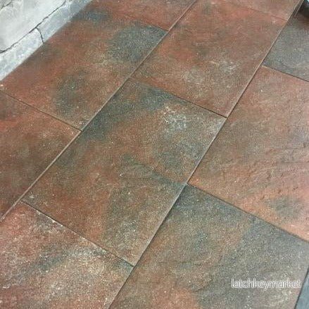 Gerlo New Style Röd/Svart 600x400x45 Gerlo New Style Röd/Svart 600x400x45