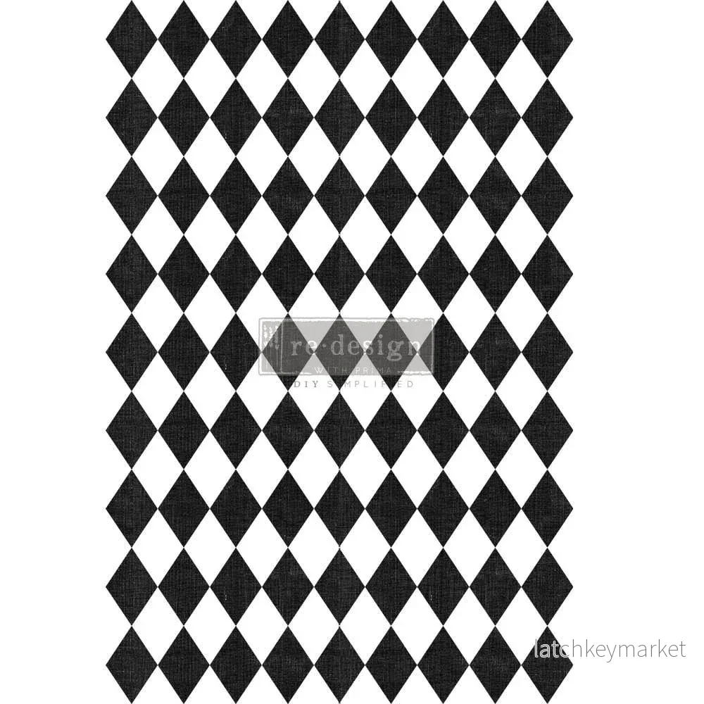 Dekortransfer Harlequin - Bild 2