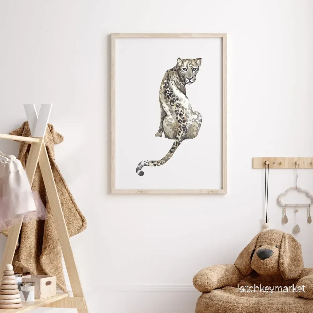 Barntavla - Leopard - Bild 2