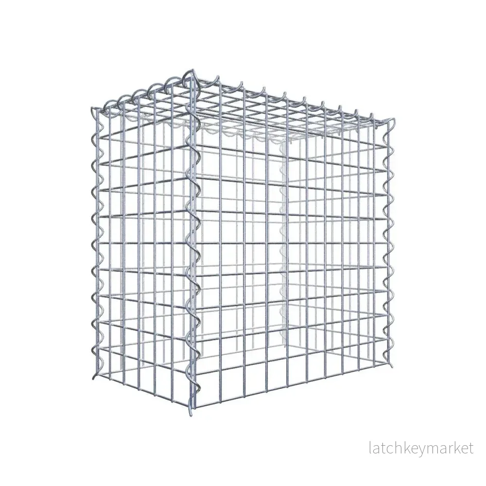 Extra gabion typ 3 50 cm x 50 cm x 30 cm (L x H x D), maskstorlek 5 cm x 5 cm, spiral Extra gabion typ 3 50 cm x 50 cm x 30 cm (L x H x D), maskstorlek 5 cm x 5 cm, spiral