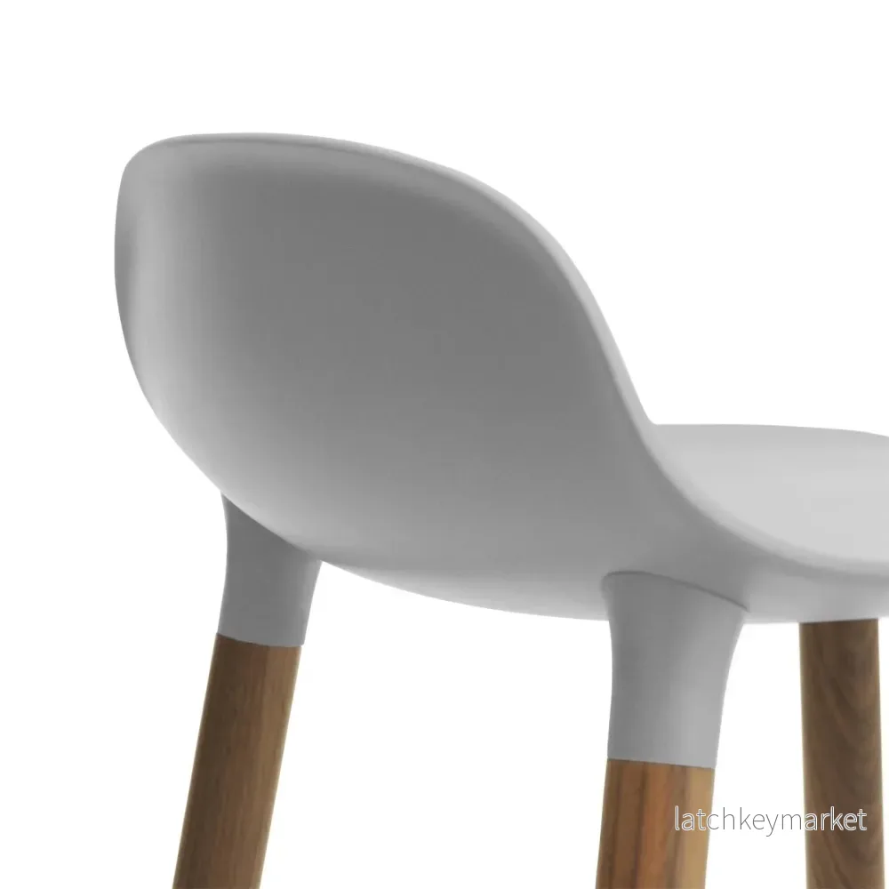 Form Barstool 75 cm Oak/Steel - Bild 2