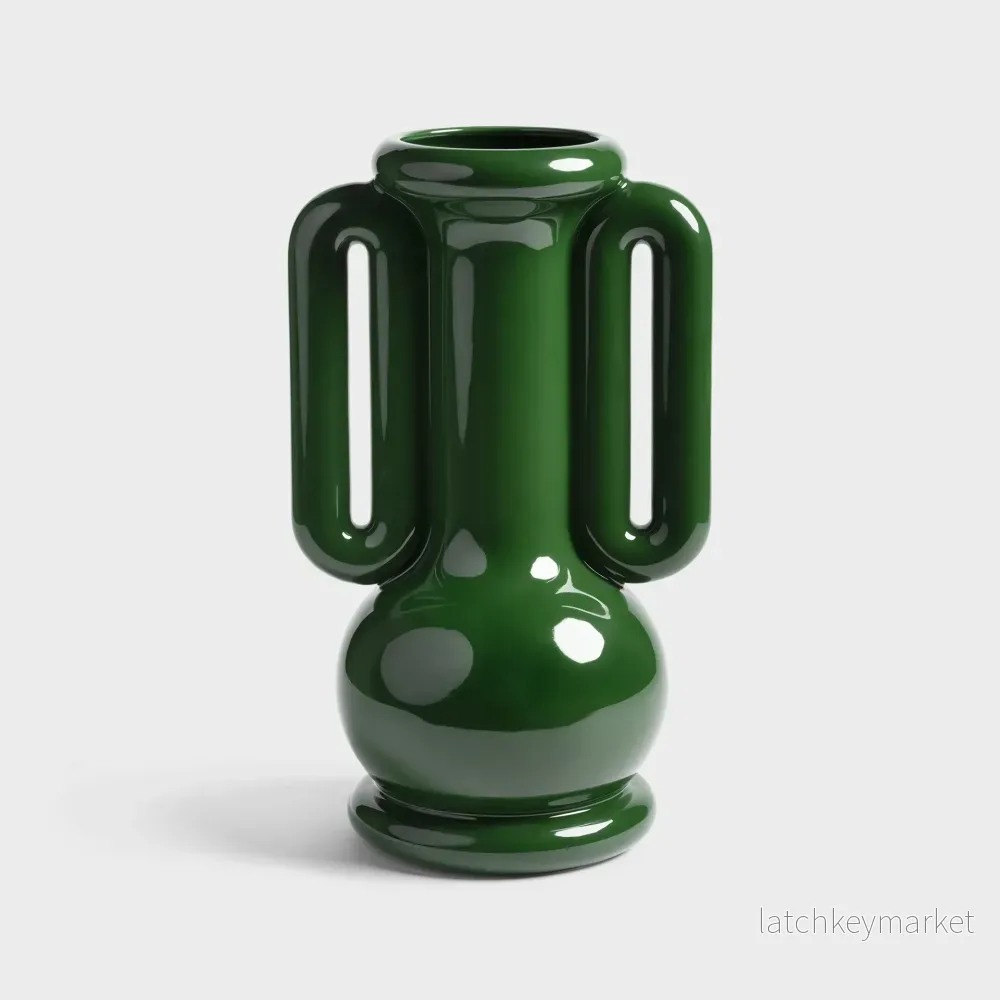 Vase Amfora Green Vase Amfora Green