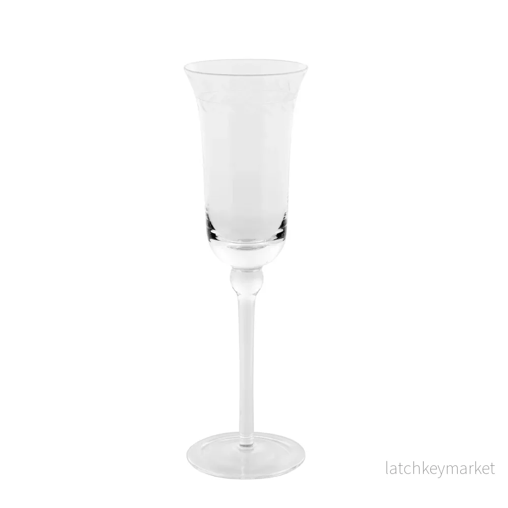 Dauphine champagneglas 18 cl. transparent