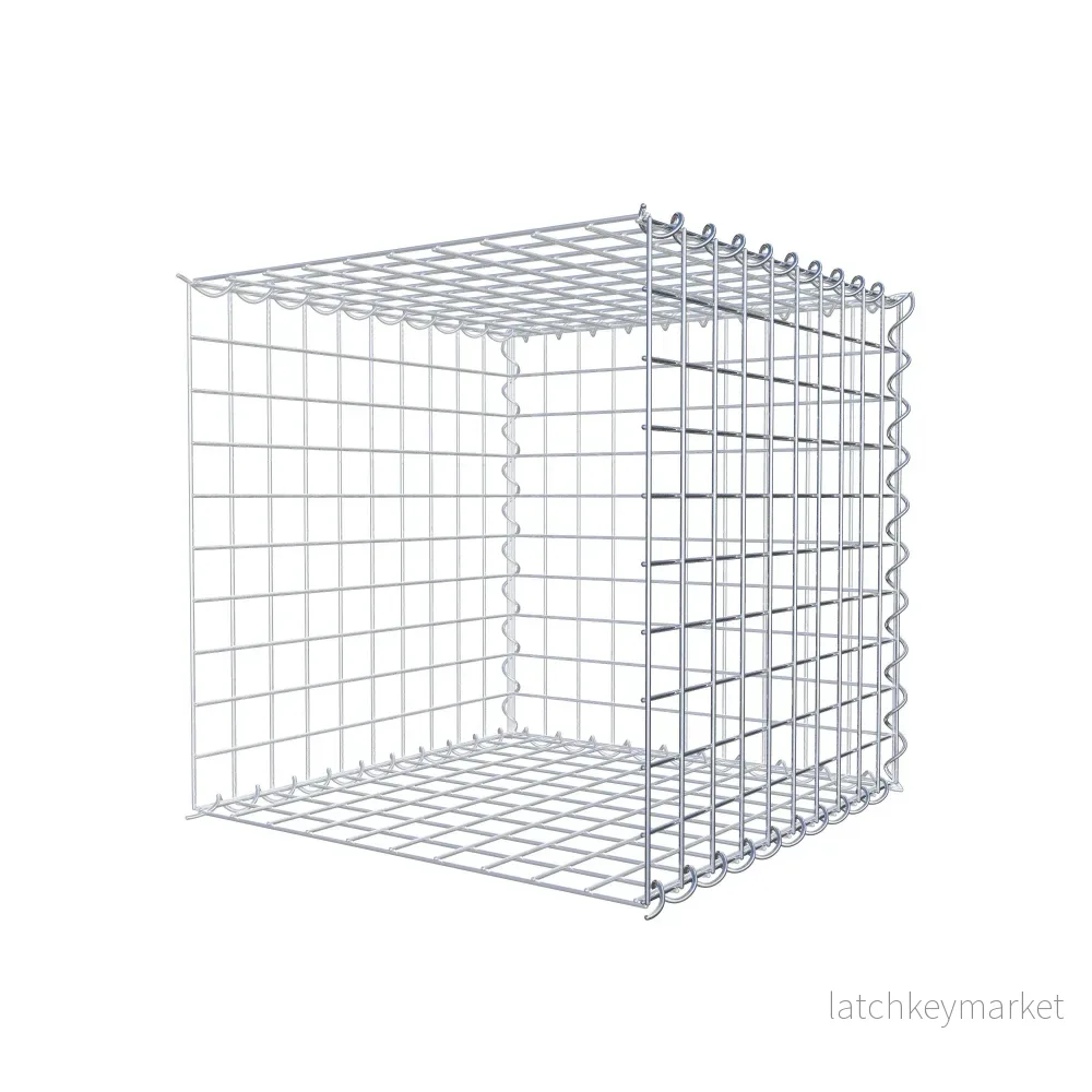 Påväxt gabion typ 2 50 cm x 50 cm x 50 cm (L x H x D), maskstorlek 5 cm x 5 cm, spiral - Bild 3