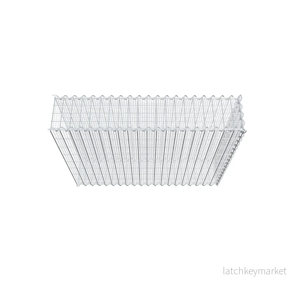 Grusodling gabion typ 2 100 cm x 80 cm x 20 cm (L x H x D), maskstorlek 5 cm x 10 cm, spiral - Bild 3