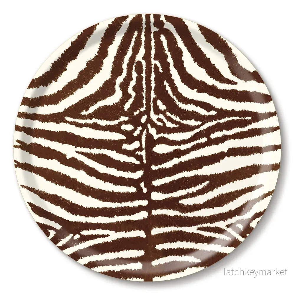 Bricka – Zebra chocolate Bricka – Zebra chocolate