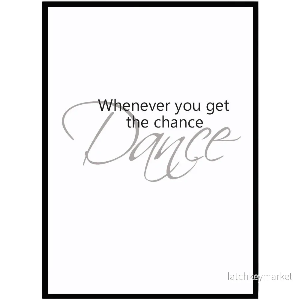 Poster Dance Poster Dance