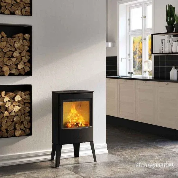 Kamin Wiking Mini 2 med långa ben - Bild 2