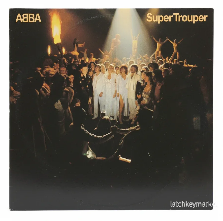 ABBA – Super Trouper (LP) – VG+ skick ABBA – Super Trouper (LP) – VG+ skick
