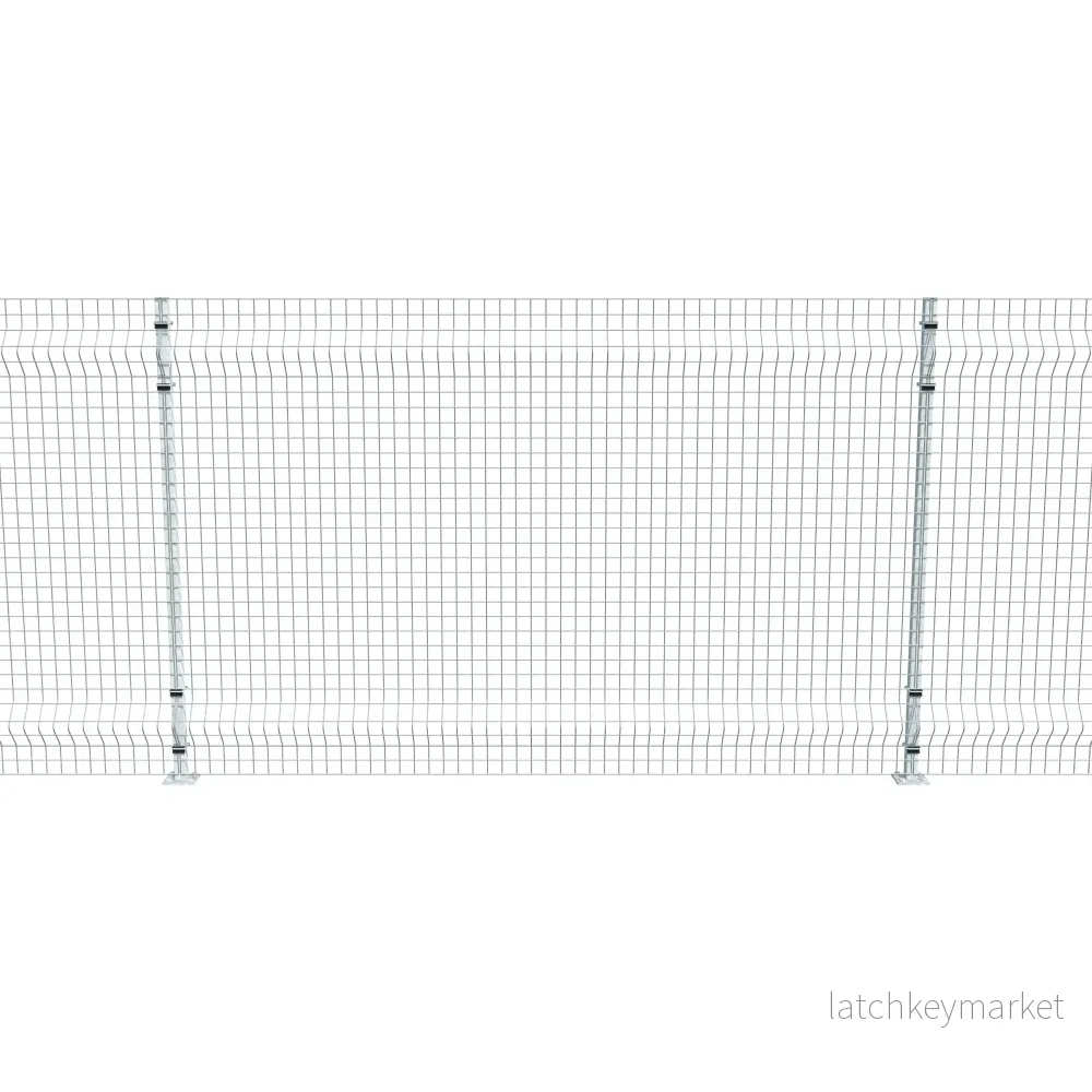 Gittermattenzaun zum Aufdübeln, Maschenweite 5 x 5 cm, bis 50 m Gittermattenzaun zum Aufdübeln, Maschenweite 5 x 5 cm, bis 50 m