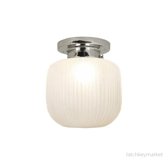 Badrumslampa Tak Eli Nickel/Frost Liten - Bild 2