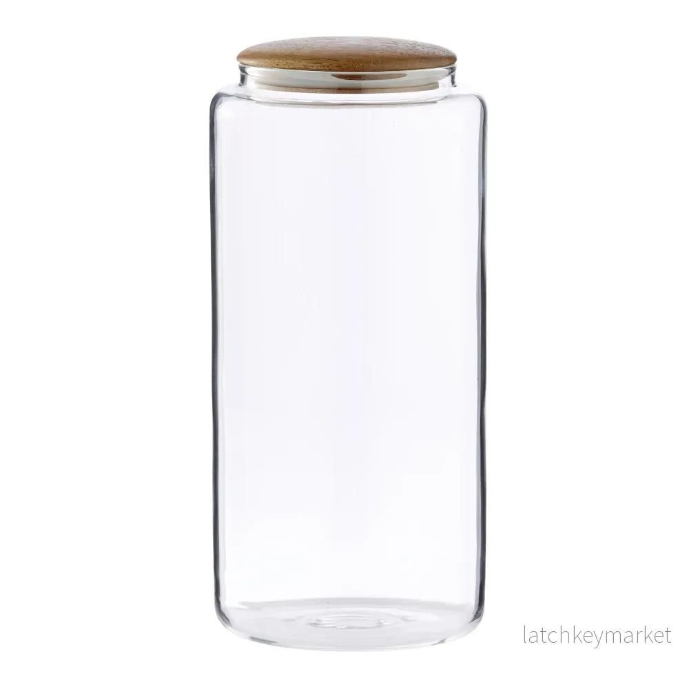 Cristella krukka H24 Ø11 cm. transparent