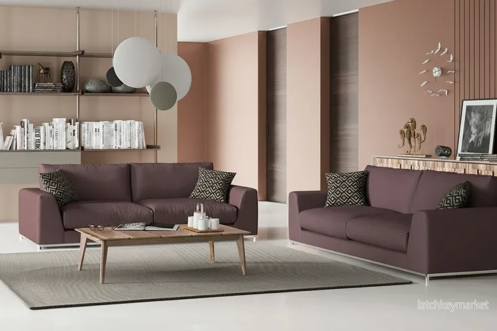 1️⃣5️⃣ DUBAI HemPaket (Soffgrupp 3+3+1 / 3+2+1 – TV-bänk med överdel – Soffbord – Säng med förvaring) - Bild 2