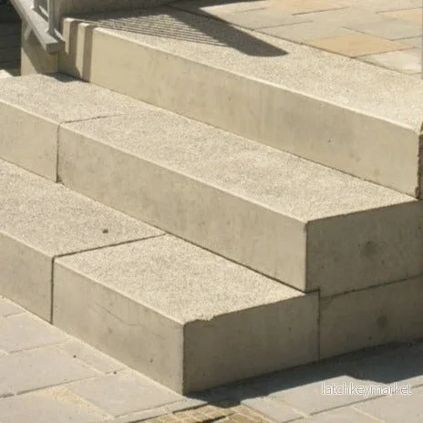 Blocksteg Grå
