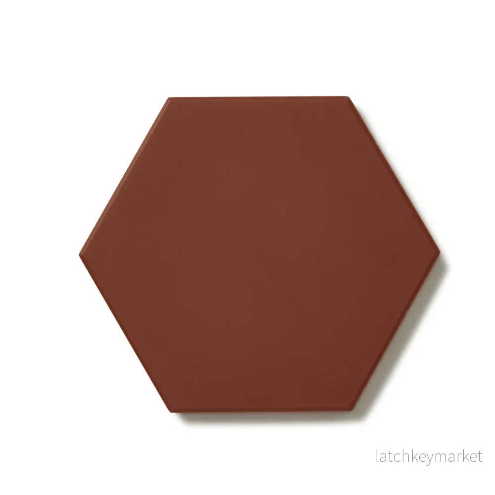 Klinker Victorian Red Hexagon 15×17 cm Klinker Victorian Red Hexagon 15×17 cm