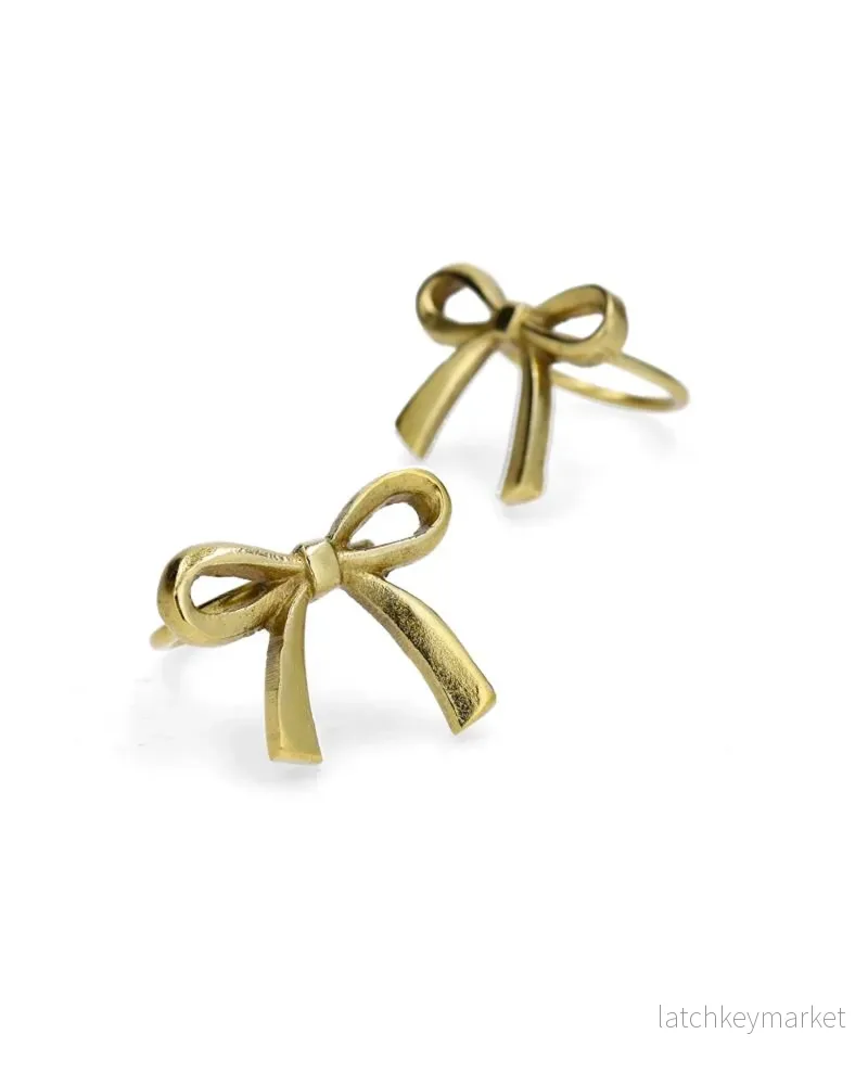 Servettring Rosett 6-pack Guld - Bild 2