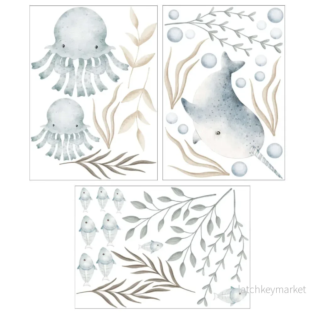 Väggdekor Sea life - Bild 2