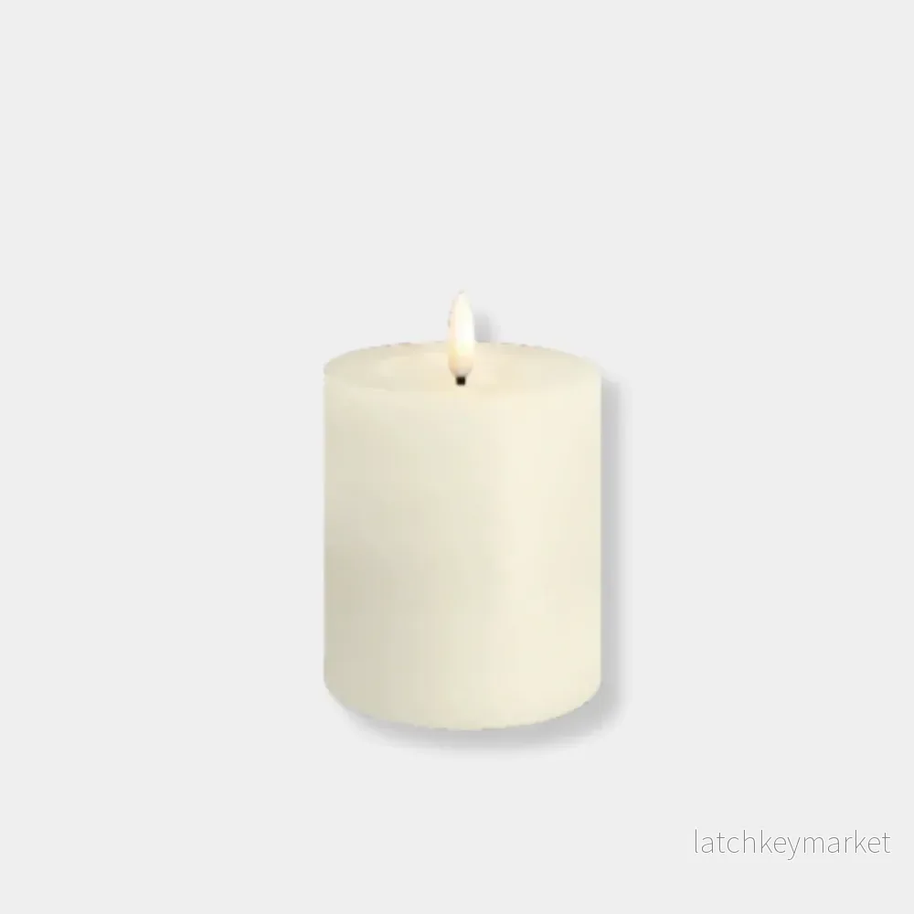 Blockljus LED Ivory (olika storlekar) Blockljus LED Ivory (olika storlekar)