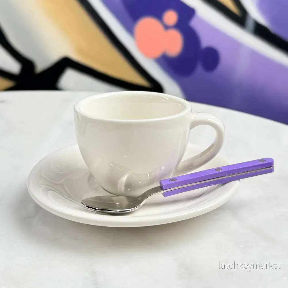 Sabre Paris Little Espresso Spoon Purple Sabre Paris Little Espresso Spoon Purple