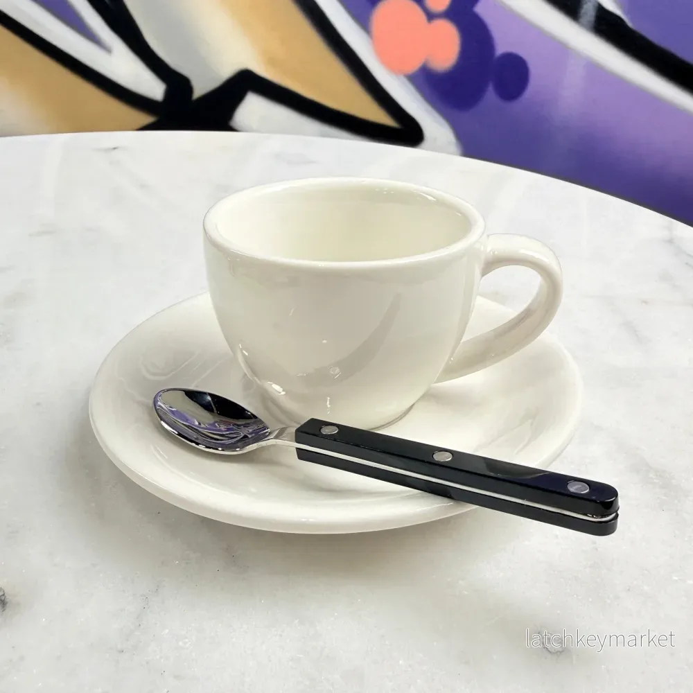 Sabre Paris Little Espresso Spoon Black