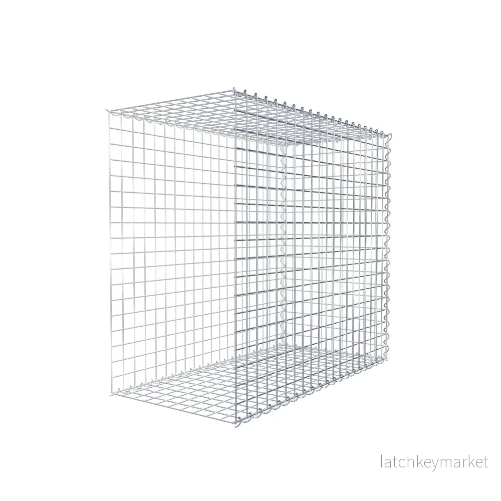Extra gabion typ 2 100 cm x 90 cm x 50 cm (L x H x D), maskstorlek 5 cm x 5 cm, spiral - Bild 3
