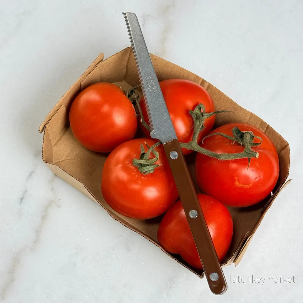 Sabre Paris Vintage Tomato Knife Chocolate Sabre Paris Vintage Tomato Knife Chocolate