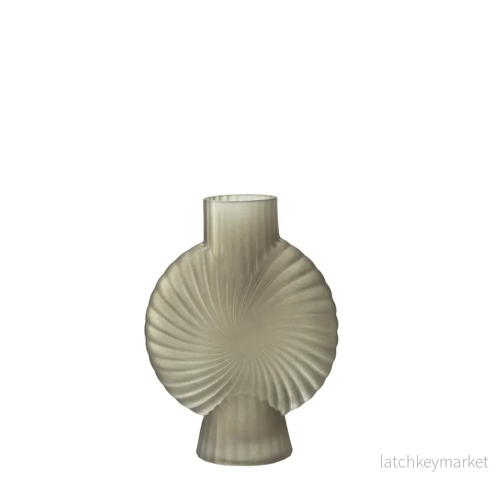 Dornia vas H20,5 cm. lysebrun glas Dornia vas H20,5 cm. lysebrun glas