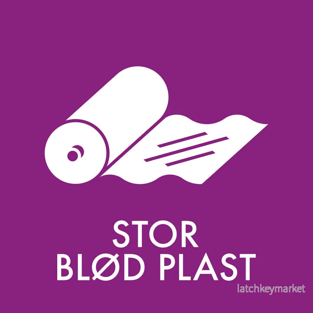 Avfallssortering - Stor mjuk plast