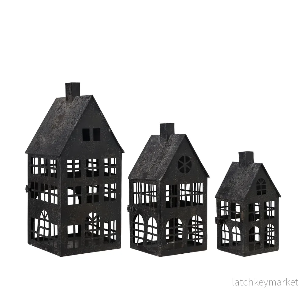 Hus 3-pack Antik svart - Bild 2