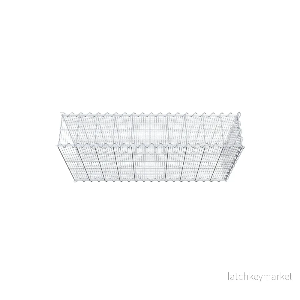 Sandodlingsgabion typ 2 100 cm x 50 cm x 20 cm (L x H x D), maskstorlek 10 cm x 10 cm, spiral - Bild 3