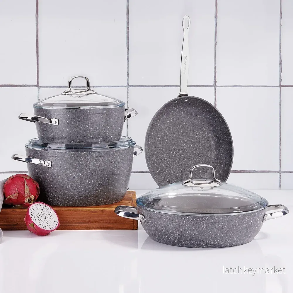 Korkmaz Nea 7 Delar Cookware A2892 - Bild 3
