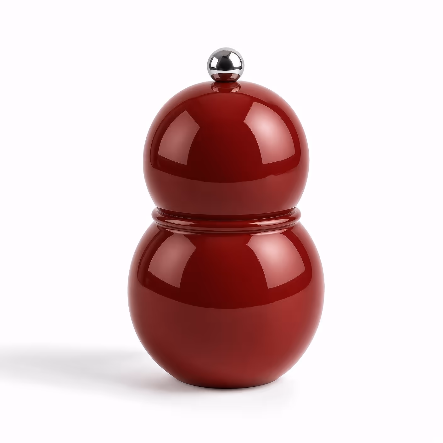 Small Bobbin Salt & Pepper Mill Cherry Small Bobbin Salt & Pepper Mill Cherry
