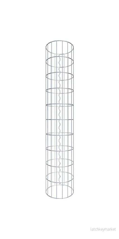 Gabionpelare diameter 27 cm, MW 5 x 10 cm rund - Bild 3
