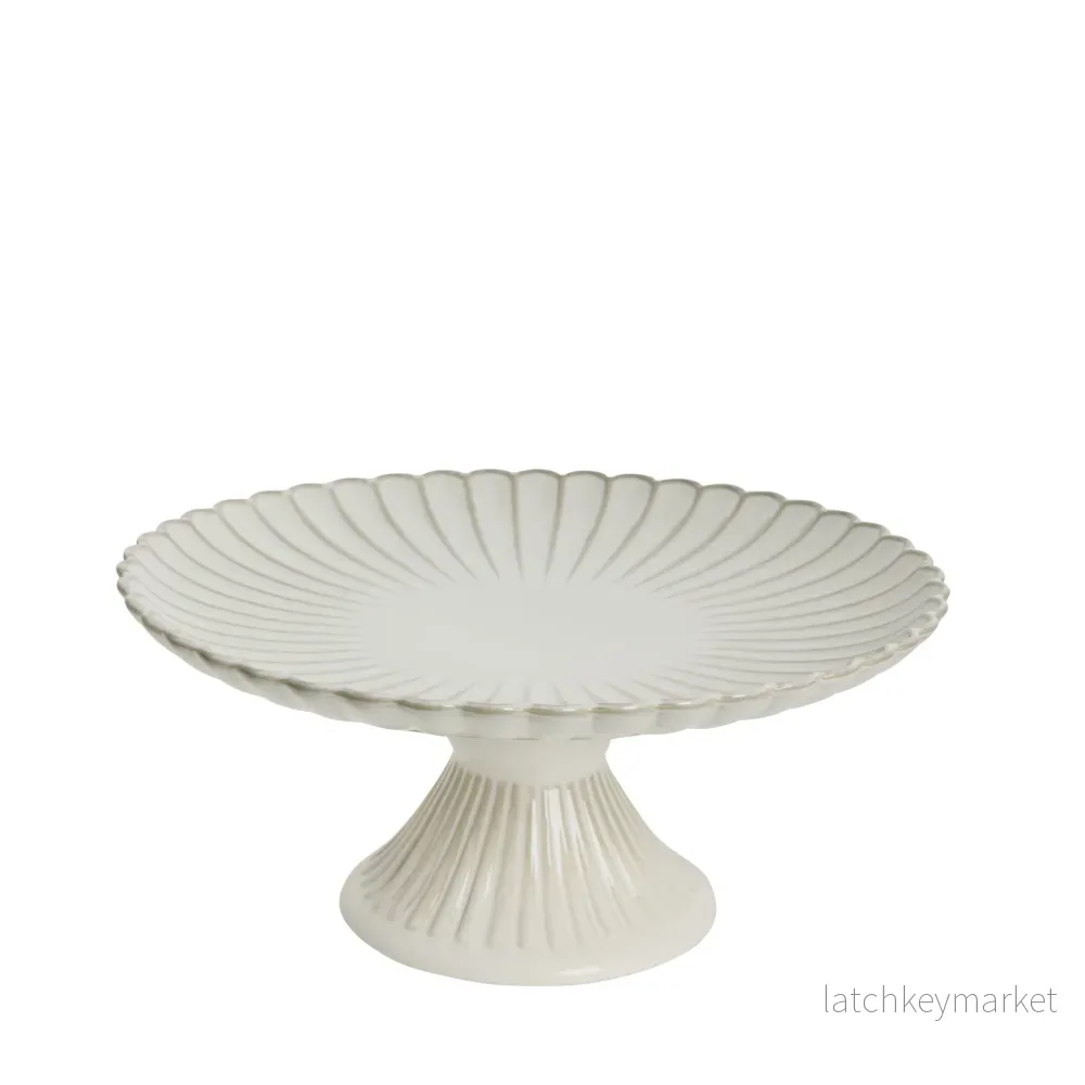 Camille tårtfat 27×27 cm. Off White Camille tårtfat 27×27 cm. Off White
