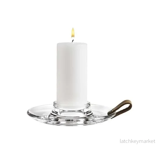 Design With Light Block Candle Holder 17 cm