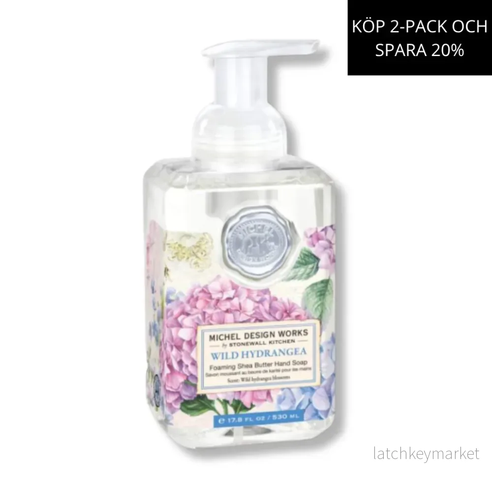 Skumtvål Wild Hydrangea – MICHEL DESIGN WORKS Skumtvål Wild Hydrangea – MICHEL DESIGN WORKS