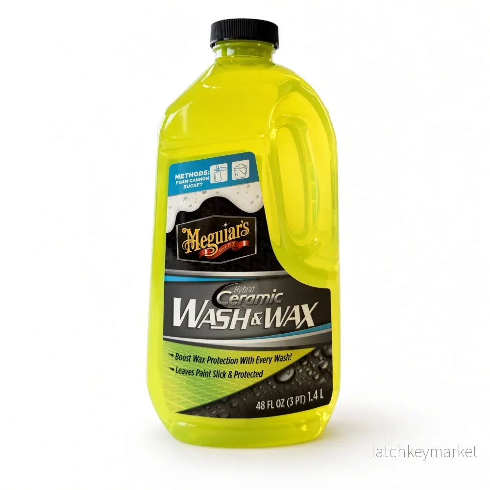 Meguiars Hybrid Ceramic Wash & Wax Shampoo med lackförsegling (1,42 liter)