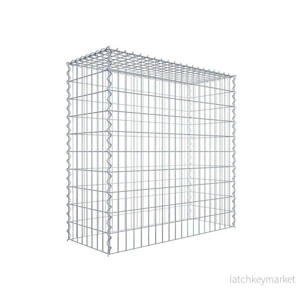 Extra gabion typ 3 100 cm x 100 cm x 40 cm (L x H x D), maskstorlek 5 cm x 10 cm, spiral Extra gabion typ 3 100 cm x 100 cm x 40 cm (L x H x D), maskstorlek 5 cm x 10 cm, spiral