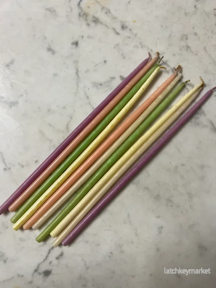 Smala ljus i pastell Smala ljus i pastell