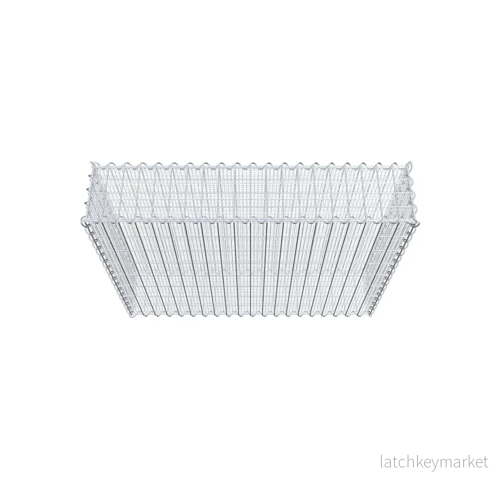 Sandgabion 100 cm x 80 cm x 20 cm (L x H x D), maskstorlek 5 cm x 10 cm, spiral - Bild 3
