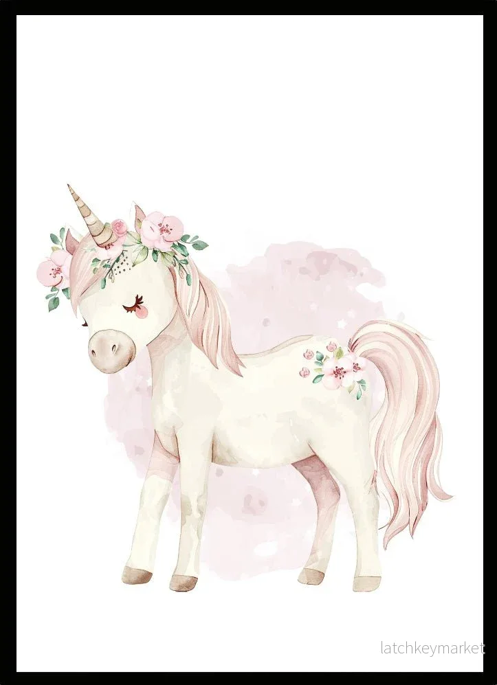 Barntavla Fairy unicorn