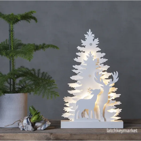 Belysning Jul Fauna 44 cm