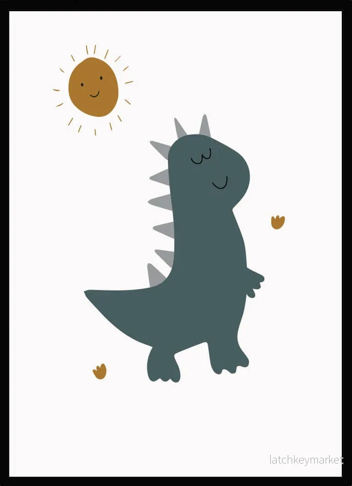 Barntavla –  Dinoworld 1