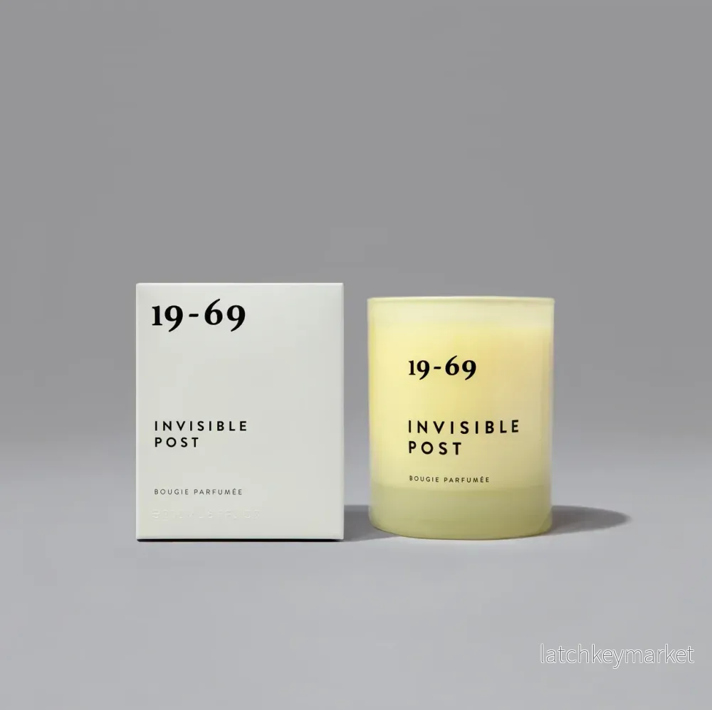 19-69 Invisible Post Bougie Parfumée 19-69 Invisible Post Bougie Parfumée