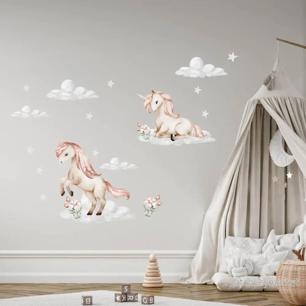 Väggdekor XL Unicorn Väggdekor XL Unicorn