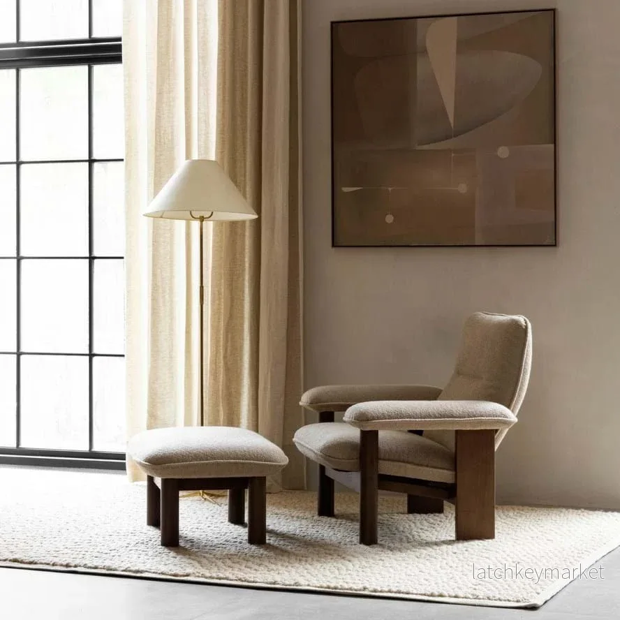 Brasilia Lounge Chair And Ottoman - Bild 2